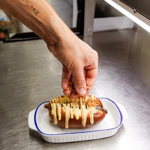 Melanzana Roll Con Arachidi, Senape E Cipolla Croccante - Laboratorio - 806324