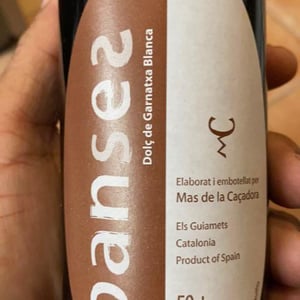 PANSES (Vi dolç) - Mas La Caçadora - Joan Pujades Giné 