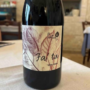 Fa' Tu - Cantina Pantun - domenico-caragnano