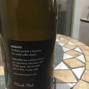 Paquito - Sistema Vinari - Eloi Cedó Perelló 