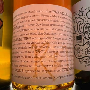 Paradigma Orange - Berger Weine - Ronia & Marc Berger 