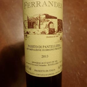Passito di Pantelleria - Salvatore Ferrandes - salvatore-ferrandes
