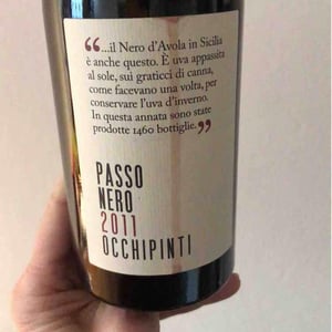 Passo Nero - Azienda Agricola Arianna Occhipinti - Arianna Occhipinti 