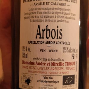Domaine André & Mireille Tissot - Bénédicte & Stéphane Tissot - Patchwork