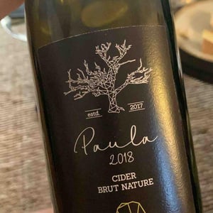Paula Cider Brut Nature 2018