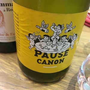 Pause Canon blanc - Le Raisin et l'Ange - Gilles & Antonin Azzoni 