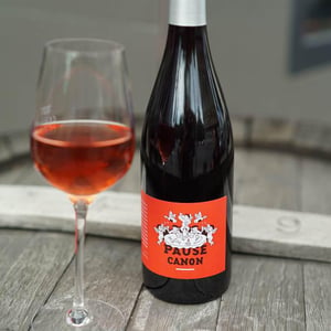 Pause Canon (rouge) - Le Raisin et l'Ange - gilles-antonin-azzoni