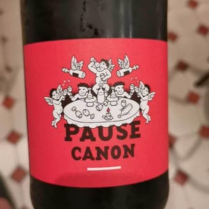 Pause Canon (rouge) - Le Raisin et l'Ange - Gilles & Antonin Azzoni 