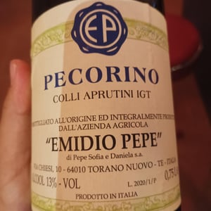 Pecorino - Az. Agr. Emidio Pepe - daniela-sofia-pepe
