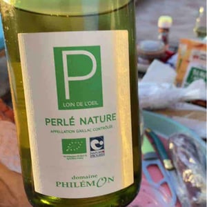 Domaine Philémon - Mathieu Vieules - Perlé Nature