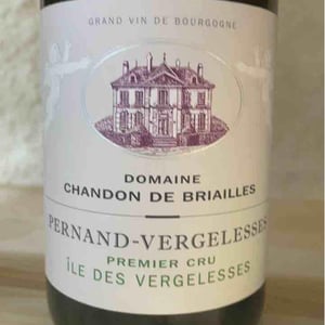 Pernand-Vergelesses 1er Cru "Ile des Vergelesses" - Domaine Chandon de Briailles - claude-francois-de-nicolay