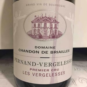 Domaine Chandon de Briailles - Claude & François de Nicolay - Pernand-Vergelesses 1er Cru "Ile des Vergelesses"