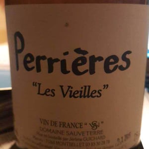 Perrières "Les Vieilles " - Domaine Sauveterre - ghislaine-jerome-guichard