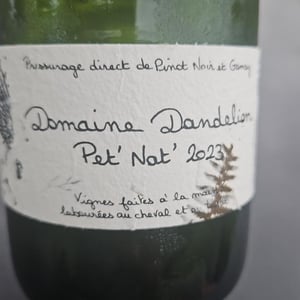 Domaine Dandelion - Morgane Seuillot & Christian Knott - Pet nat