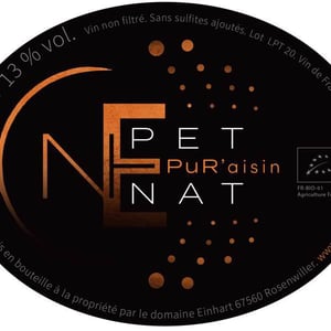 Pet Nat - Domaine Einhart - Nicolas & Théo EINHART -2020