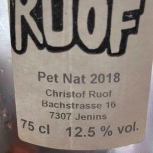 Pet Nat - Pinot Noir - Christof Ruof - christof-ruof