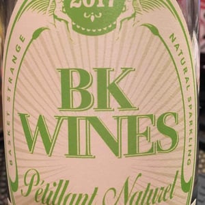 Pétillant Naturel Chardonnay - BK Wines - Brendon & Kirstyn Keys 