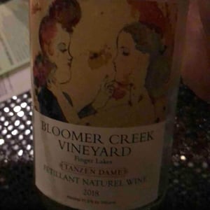 Petillant Naturel - Riesling - Bloomer Creek Vineyard - kim-engle-debra-bermingham