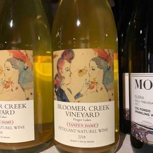 Petillant Naturel - Riesling - Bloomer Creek Vineyard - Kim Engle & Debra Bermingham 