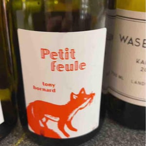 Petit Feule - Domaine Bornard - tony-bornard -2018