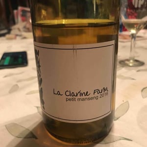 Petit Manseng - La Clarine Farm - hank-beckmeyer