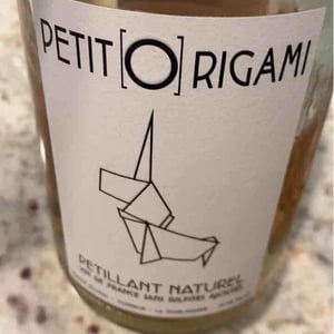 Petit Origami - Domaine de la Tourlaudière - Romain Petiteau 