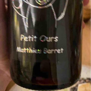 Domaine du Coulet - Matthieu Barret - Petit Ours