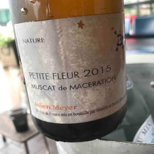Petite Fleur Muscat de Macération - Domaine Julien Meyer - patrick-meyer