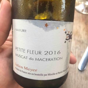 Petite Fleur Muscat de Macération - Domaine Julien Meyer - patrick-meyer