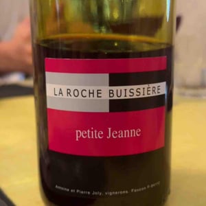 Petite Jeanne - La Roche Buissière - Laurence & Antoine Joly -2022