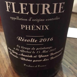 Phénix - Les Bertrand - Guy, Annick & Yann Bertrand 