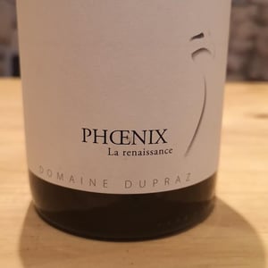 Phoenix "La Renaissance" - Domaine Dupraz - Marc, Jérémy & Maxime Dupraz -2019