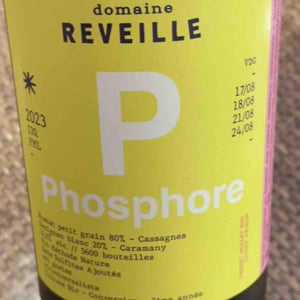 Phosphore - Vignoble Réveille - France Crispeels -2023