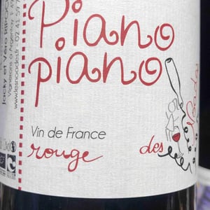 Piano Piano Vin Rouge - Les Noades - Jacky & Vero Ripoche 