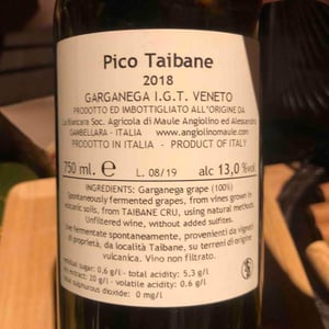 Pico Taibane - Azienda Agricola La Biancara - Angiolino Maule 