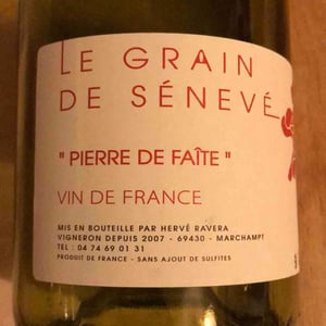Pierre de Faîte - Le Grain de Sénevé - adeline-et-herve-ravera