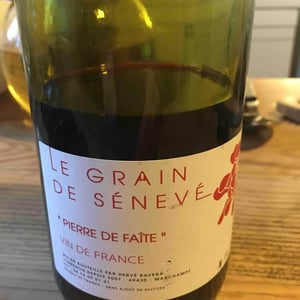 Pierre de Faîte - Le Grain de Sénevé - Adeline et Hervé Ravera 