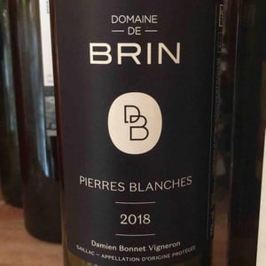 Domaine de Brin - Damien Bonnet - Pierres Blanches