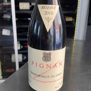"Pignan" - Châteauneuf-du-Pape - Château Rayas - Château des Tours - Château de Fonsalette - emmanuel-reynaud