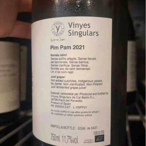 Vinyes Singulars - Ignasi Segui - Pim Pam