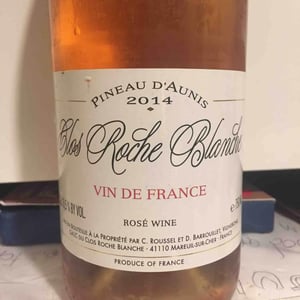 Pineau d'Aunis Rosé - Clos Roche Blanche - Catherine Roussel & Didier Barrouillet (RETIRED) 
