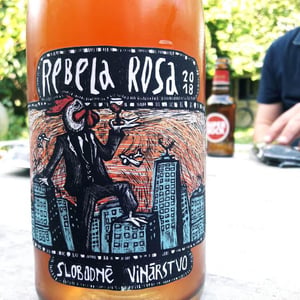 Rebela Rosa - Slobodné Vinárstvo - Majer Zemianske Sady - Michal Kuropka, Agnes Lovecká, Katarína Kuropková 