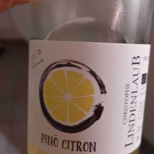 Lindenlaub - Christophe Lindenlaub - Pinô Citron