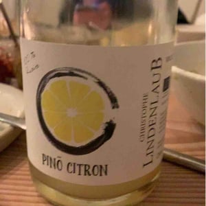 Pinô Citron - Lindenlaub - Christophe Lindenlaub 