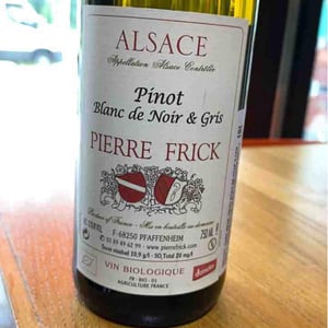 Pinot Blanc de Noir & Gris - Domaine Pierre Frick - Jean-Pierre, Chantal et Thomas Frick 