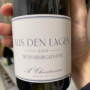 Weißburgunder Aus den Lagen - A. Christmann - A. Christmann -2021