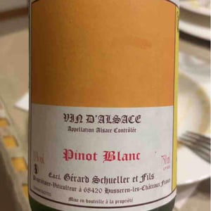 Pinot Blanc - Gérard Schueller & Fils - Bruno Schueller 