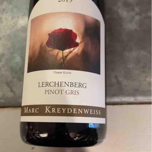 Lerchenberg Pinot Gris (Pierre Klotz Label) - Marc Kreydenweiss (Andlau) - antoine-kreydenweiss -2019
