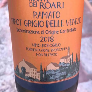 Pinot Grigio Ramato - Monte Dei Roari - alessia-bertaiola