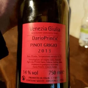 Pinot Grigio - Dario Prinčič - dario-princic